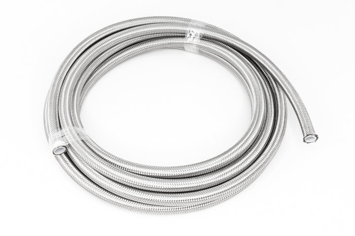 DeatschWerks 6AN SS Double Braided PTFE Hose 20 Feet - Bull Strap