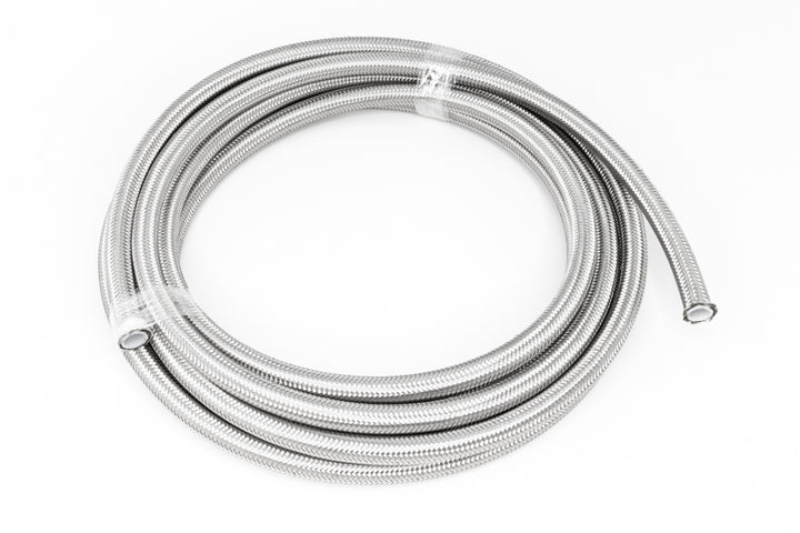 DeatschWerks 6AN SS Double Braided PTFE Hose 20 Feet - Bull Strap