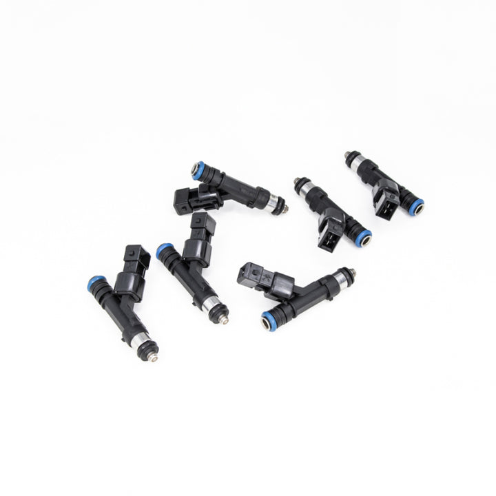 DeatschWerks 87-00 BMW M20/M50/M52 650cc Injectors - Set of 6 - Bull Strap