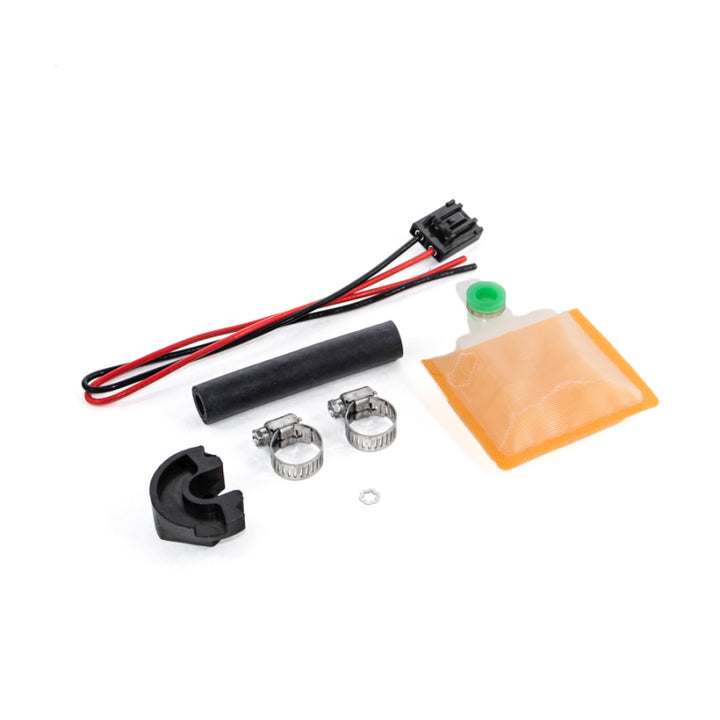 DeatschWerks 89-94 Nissan 240sx / 91-01 Infiniti Q45 DW200 / DW300 Fuel Pump Set up Kit - Bull Strap