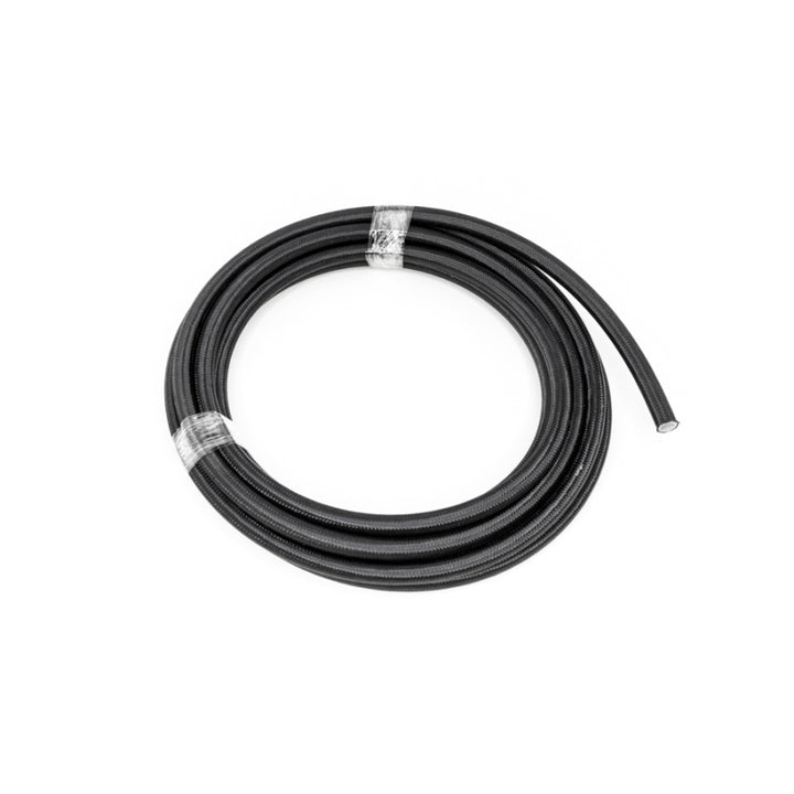 DeatschWerks 8AN Black Nylon Braided PTFE Hose 20 Feet - Bull Strap