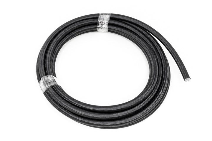 DeatschWerks 8AN Black Nylon Braided PTFE Hose 20 Feet - Bull Strap