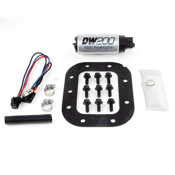 DeatschWerks 90-96 Chevy Corvette 5.7L (excl ZR-1) DW200 255 LPH In-Tank Fuel Pump w/ Install Kit - Bull Strap