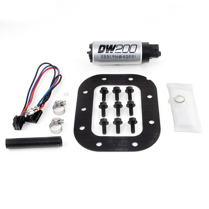 DeatschWerks 90-96 Chevy Corvette 5.7L (excl ZR-1) DW200 255 LPH In-Tank Fuel Pump w/ Install Kit - Bull Strap