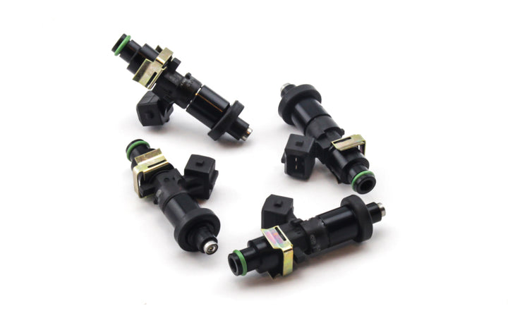 DeatschWerks 92-00 Honda Civic B/D/H / 91-01 Integra B/D/H Bosch EV14 1200cc Injectors (Set of 4) - Bull Strap