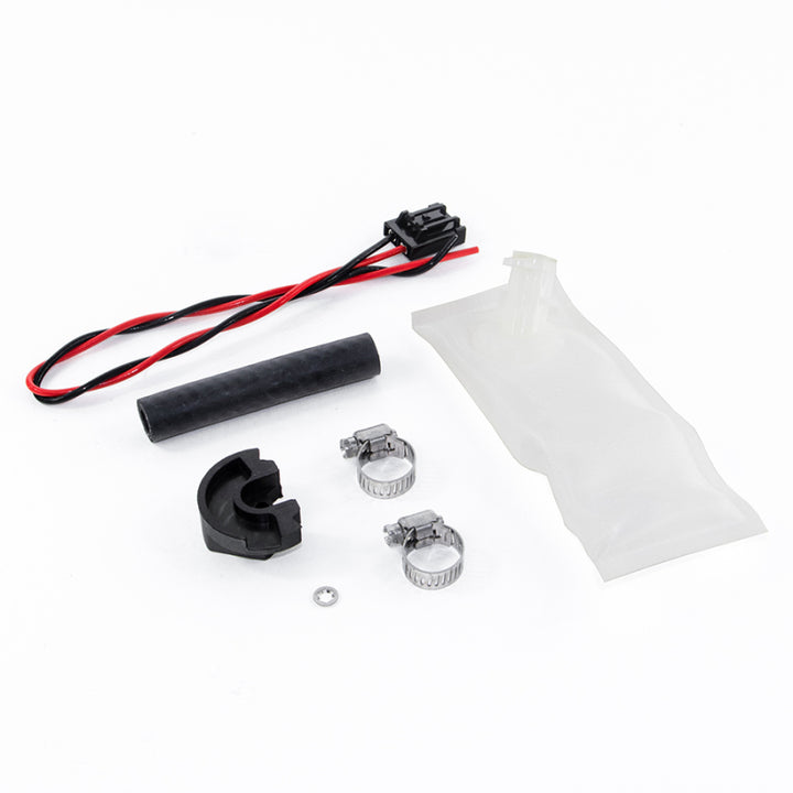 DeatschWerks 94+ Nissan 240sx/Silvia S14/S15 DW200/DW300 Fuel Pump Set Up Kit - Bull Strap