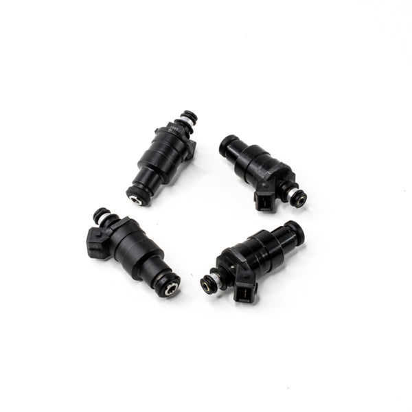 DeatschWerks 95-99 DSM 4G63 Low Z 550CC Top Feed Injectors - Bull Strap