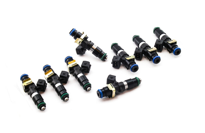 DeatschWerks Chevy LS1/LS6 / 85-04 Ford Mustang GT Bosch EV14 1200cc Injectors (Set of 8) - Bull Strap
