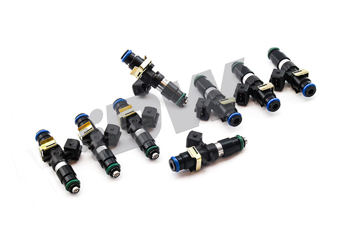 DeatschWerks Chevy LS1/LS6 / 85-04 Ford Mustang GT Bosch EV14 1200cc Injectors (Set of 8) - Bull Strap