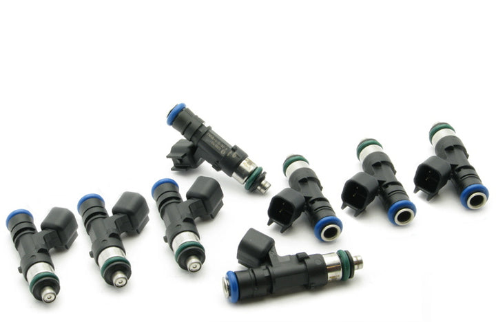 DeatschWerks LS2 / 5.7L & 6.1L HEMI 60lb Injectors - Set of 8 - Bull Strap