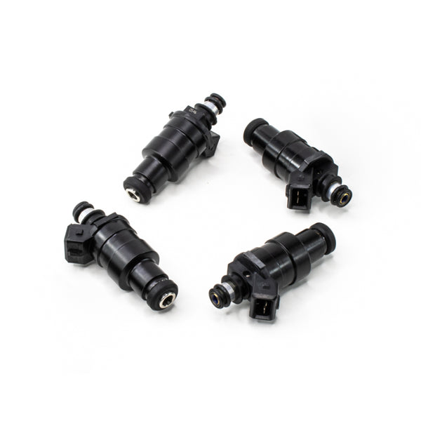DeatschWerks Nissan 240SX CA18DET 550cc Top Feed Low Impedance Injectors - Bull Strap