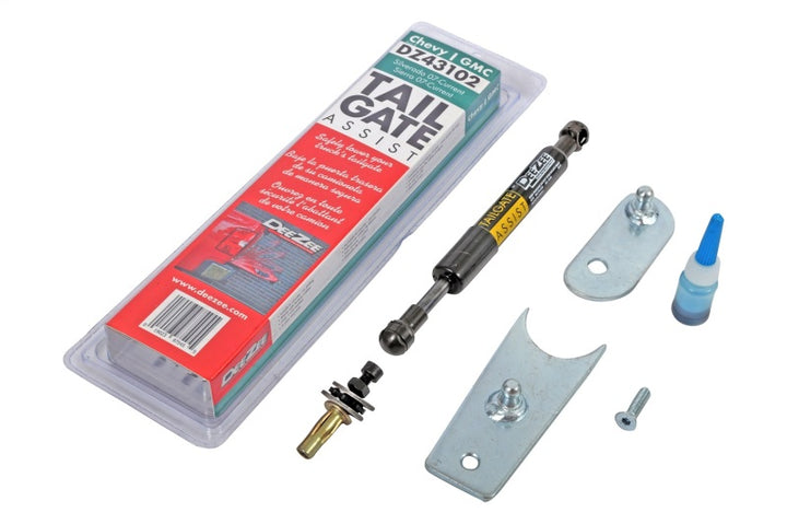 Deezee 07-18 Chevrolet Silverado Tailgate Assist Shock - Bull Strap