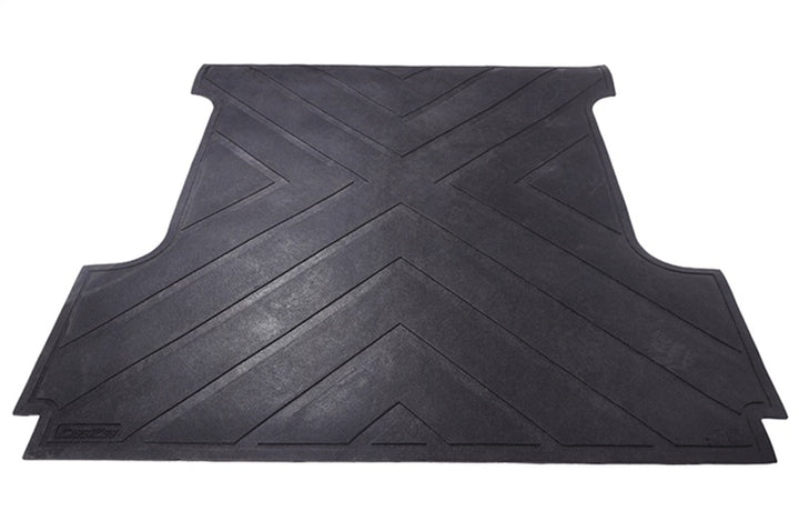 Deezee 17-23 Ford SuperDuty Heavyweight Bed Mat - Custom Fit 8Ft Bed (X Pattern) - Bull Strap