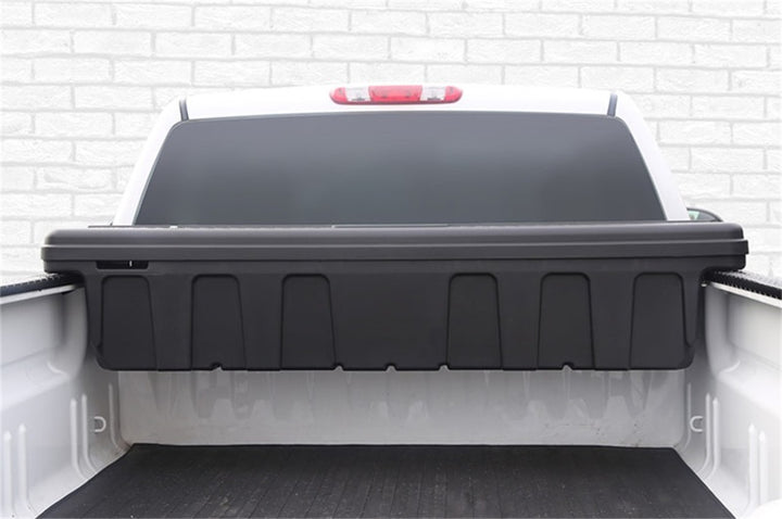 Deezee Universal Tool Box - Specialty Crossover Toolbox Plastic Full Size - Bull Strap