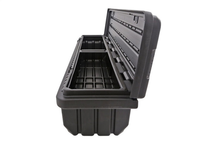 Deezee Universal Tool Box - Specialty Crossover Toolbox Plastic Full Size - Bull Strap