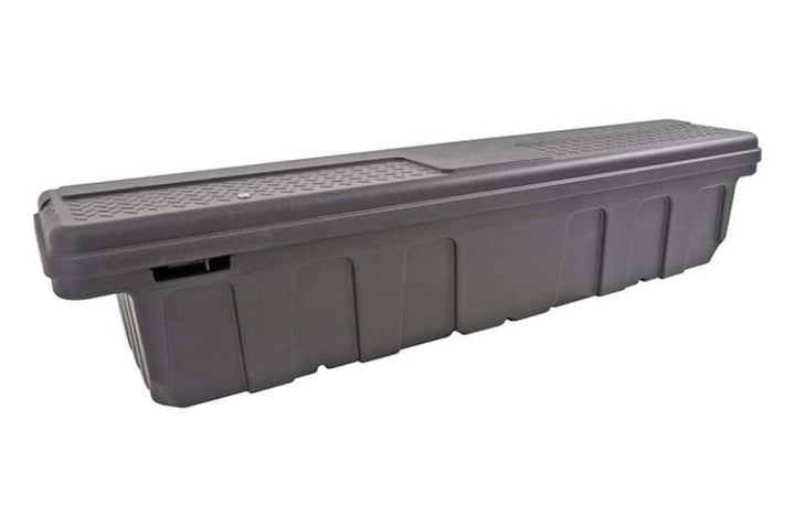 Deezee Universal Tool Box - Specialty Crossover Toolbox Plastic Full Size - Bull Strap