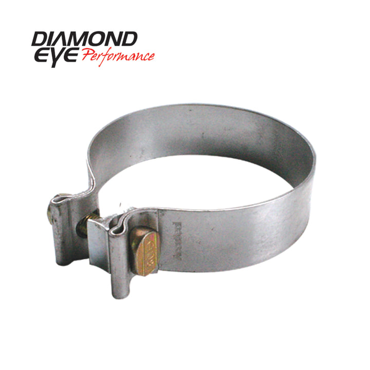 Diamond Eye CLAMP Band 3-1/2in METRIC HARDWARE AL - Bull Strap