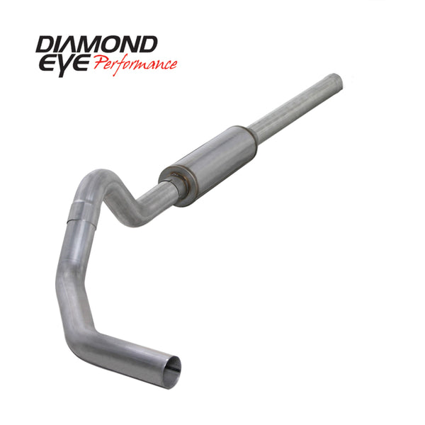 Diamond Eye KIT 4in CB SGL AL: 2004.5-2007.5 DODGE CUMMINS 600 - Bull Strap