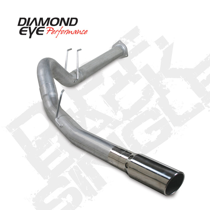 Diamond Eye KIT 4in DPF BACK SGL AL: 2011 FORD 6.7L PWRSTROKE F250/F350 - Bull Strap