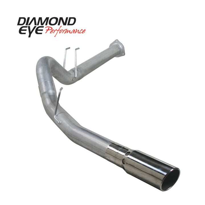 Diamond Eye KIT 4in DPF BACK SGL AL: 2011 FORD 6.7L PWRSTROKE F250/F350 - Bull Strap
