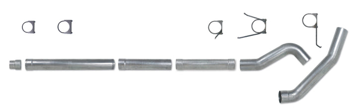 Diamond Eye KIT 5in CB MFLR RPLCMENT PIPE SGL AL: 2004.5-2007.5 DODGE CUMMINS 600 - Bull Strap
