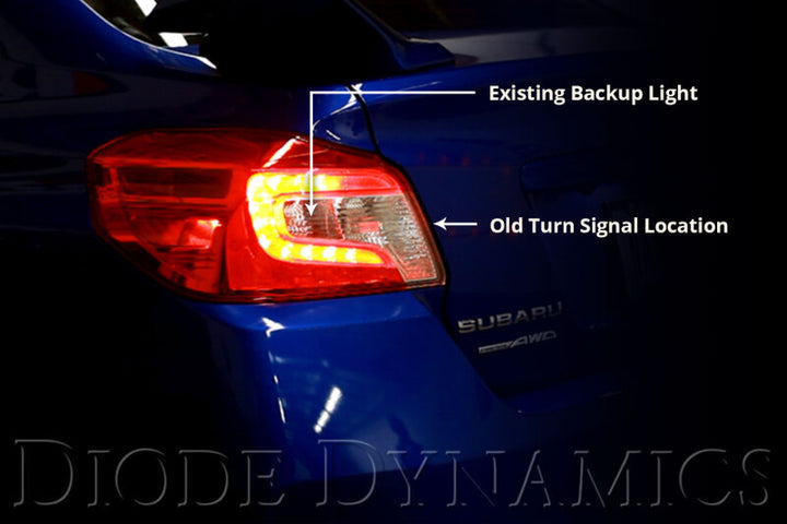Diode Dynamics 15-21 Subaru WRX / STi Tail as Turn +Backup Module (USDM) Module Only - Bull Strap