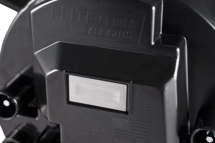 Diode Dynamics 18-23 Jeep JL Wrangler Elite LED Headlamps - Bull Strap