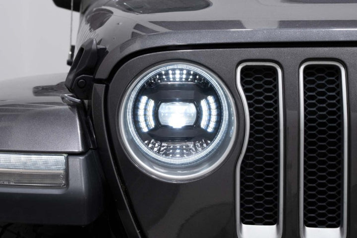 Diode Dynamics 18-23 Jeep JL Wrangler Elite LED Headlamps - Bull Strap