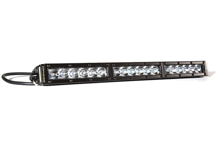 Diode Dynamics 18 In LED Light Bar Single Row Straight Clear Driving Each Stage Series - Bull Strap