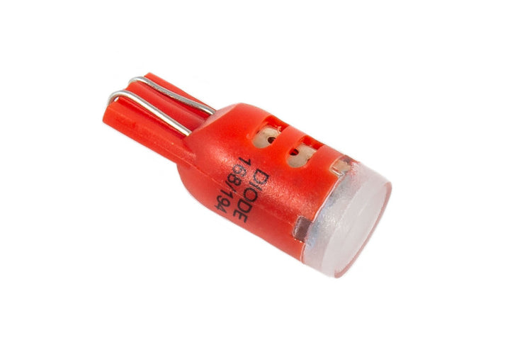 Diode Dynamics 194 LED Bulb HP5 LED - Red (Single) - Bull Strap