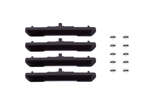 Diode Dynamics 20-21 Sierra 2500/3500 LED Sidemarkers HD Smoked Set - Bull Strap