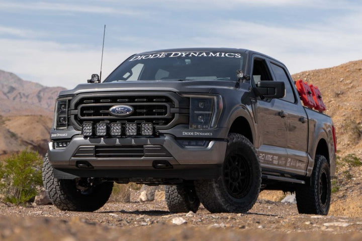 Diode Dynamics 2021+ Ford F-150 Elite Max LED Headlamps - Bull Strap