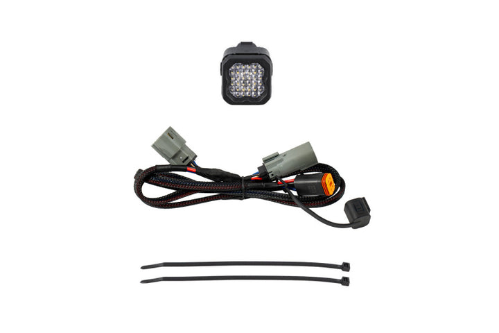 Diode Dynamics 2022+ Ford Maverick C1 Sport HitchMount LED Pod Reverse Kit - Bull Strap