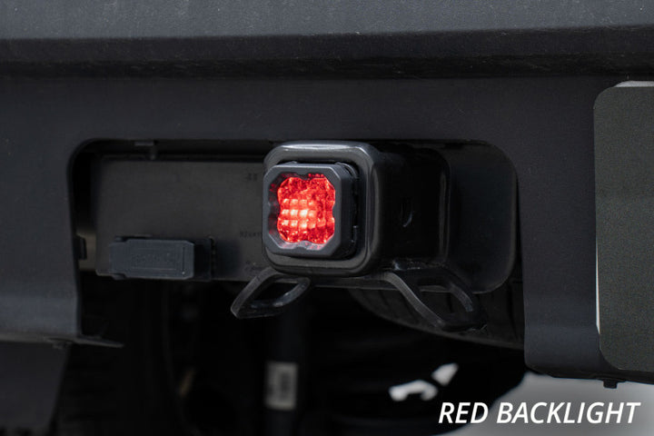Diode Dynamics 2022+ Ford Maverick C1 Sport HitchMount LED Pod Reverse Kit - Bull Strap