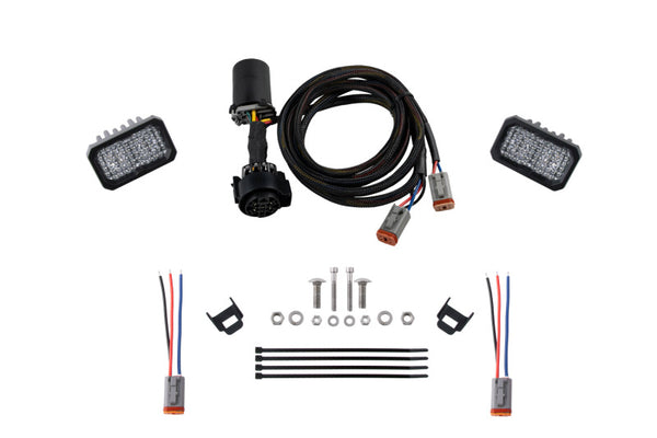 Diode Dynamics 2022 Toyota Tundra C2 Pro Stage Series Reverse Light Kit - Bull Strap