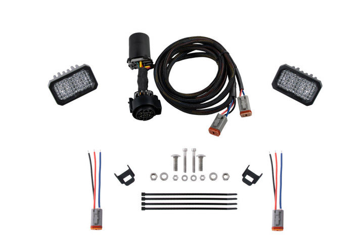 Diode Dynamics 2022 Toyota Tundra C2 Pro Stage Series Reverse Light Kit - Bull Strap