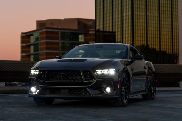 Diode Dynamics 2024 Ford Mustang GT Elite Series Add-On Fog Lamp Kit White - Bull Strap