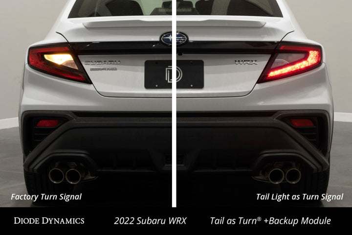 Diode Dynamics 22-23 Subaru WRX Tail as Turn w/ Backup Module - Bull Strap