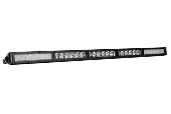 Diode Dynamics 30 In LED Light Bar Single Row Straight Clear Combo Each Stage Series - Bull Strap