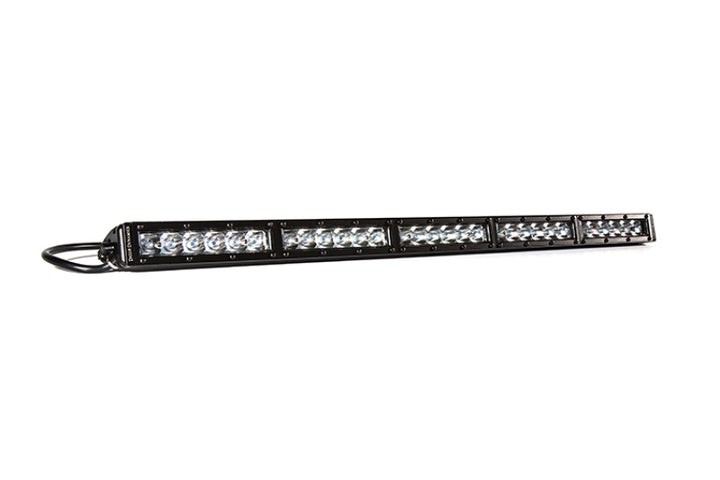 Diode Dynamics 30 In LED Light Bar Single Row Straight Clear Combo Each Stage Series - Bull Strap