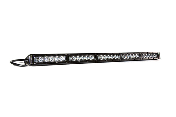 Diode Dynamics 30 In LED Light Bar Single Row Straight Clear Driving Each Stage Series - Bull Strap