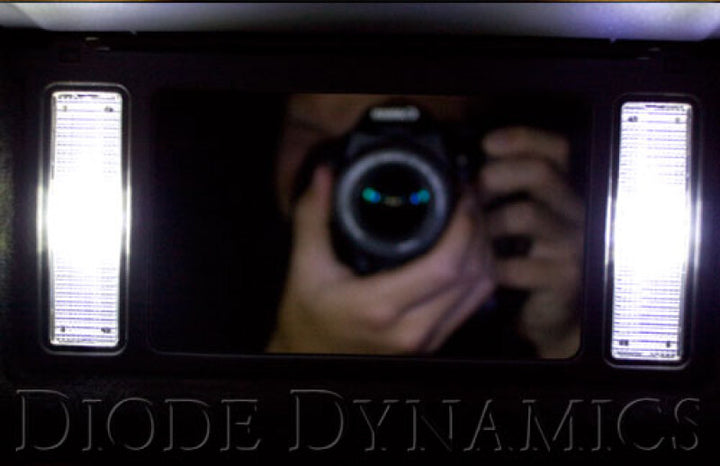 Diode Dynamics 31mm HP6 LED Bulb LED - Cool - White (Pair) - Bull Strap