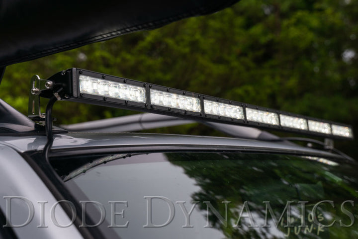 Diode Dynamics 42 In LED Light Bar Single Row Straight Clear Combo Each Stage Series - Bull Strap