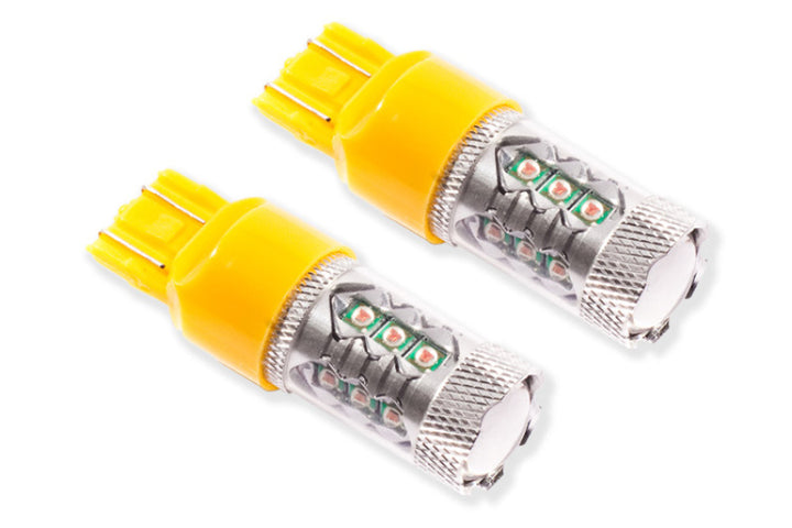Diode Dynamics 7443 LED Bulb XP80 LED - Amber (Pair) - Bull Strap