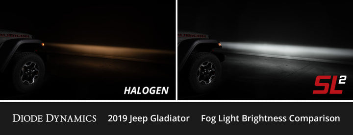 Diode Dynamics H11 HP48 LED - Cool - White (Pair) - Bull Strap