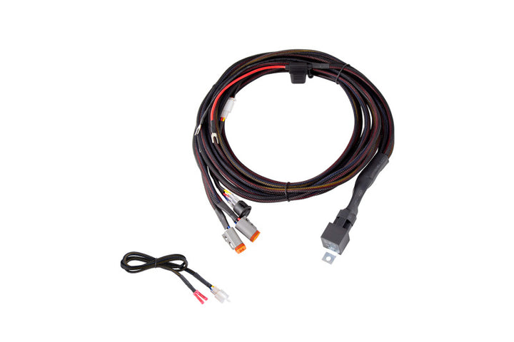 Diode Dynamics Heavy Duty Dual Output 3-way 4-pin Wiring Harness - Bull Strap