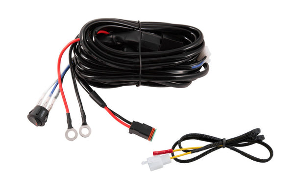 Diode Dynamics Heavy Duty (Single) Output Light Bar Wiring Harness - Bull Strap