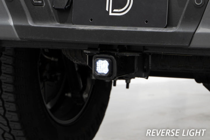 Diode Dynamics Hitch Mount LED Pod Reverse Kit for GMC Sierra 1500 2019-2023 C1R - Bull Strap