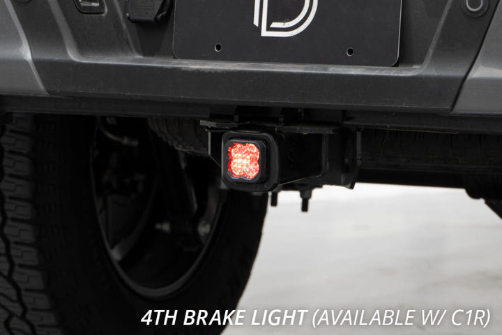 Diode Dynamics Hitch Mount LED Pod Reverse Kit for GMC Sierra 1500 2019-2023 C1R - Bull Strap