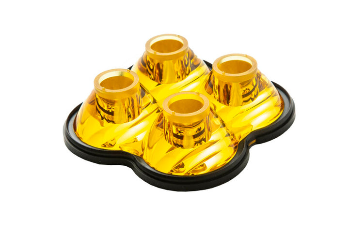 Diode Dynamics SS3 Lens PC Fog - Yellow - Bull Strap